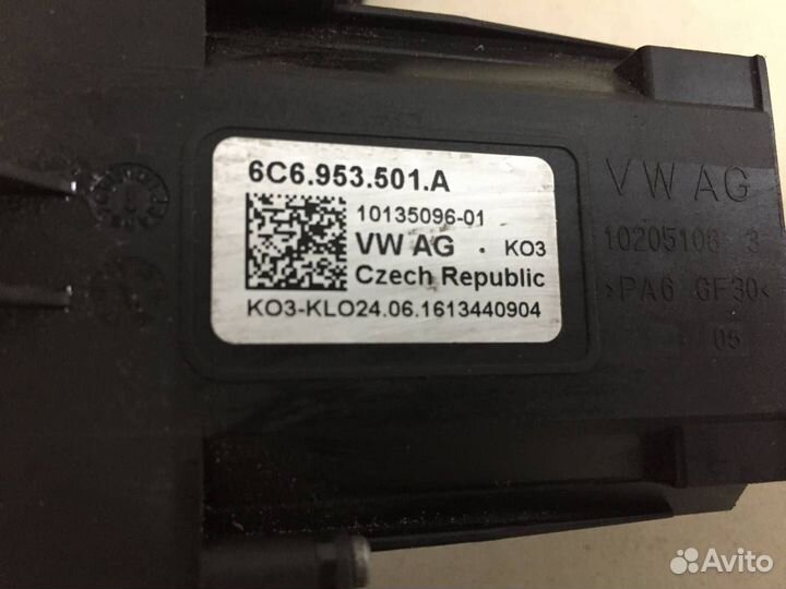 Переключатель подрулевой в сборе Skoda Rapid 2012