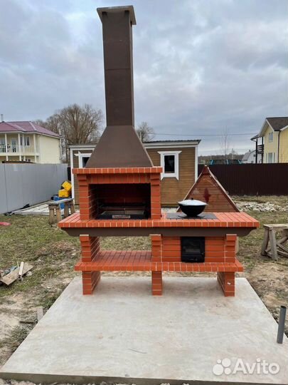 Готовые модульные печи барбекю в наличии