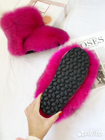 Угги из песца