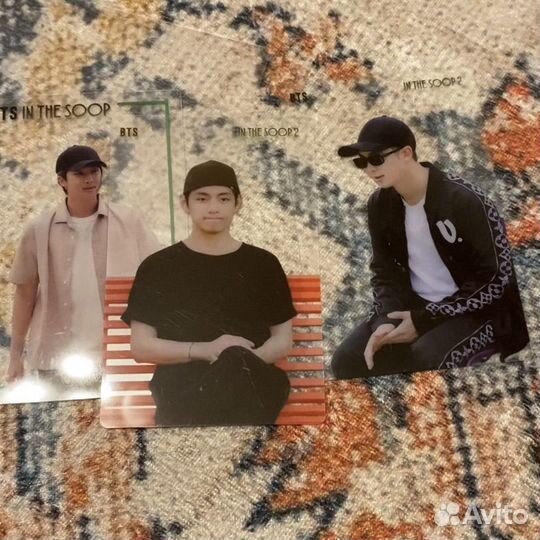 Карты bts in the soop 3 шт