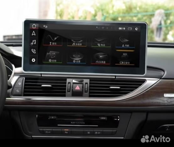 Магнитола Android Audi A6 C7 рестайлинг(2014-2017)