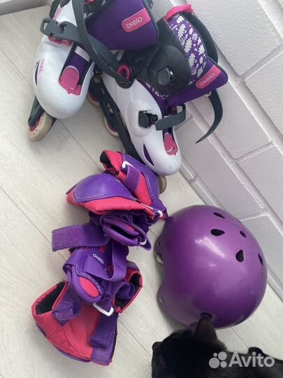 Ролики защита шлем