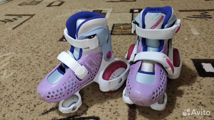Ролики детские раздвижные 25-28