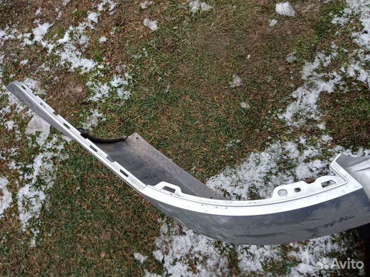 Шкода Октавия А7. Бампер задний