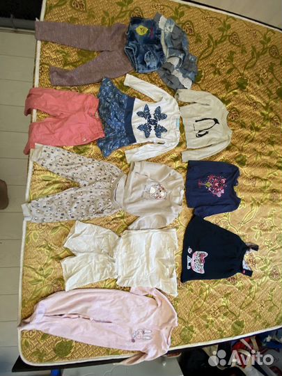 Детские вещи пакетом для девочек 80 98
