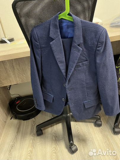 Школьный костюм для мальчика 128 синий