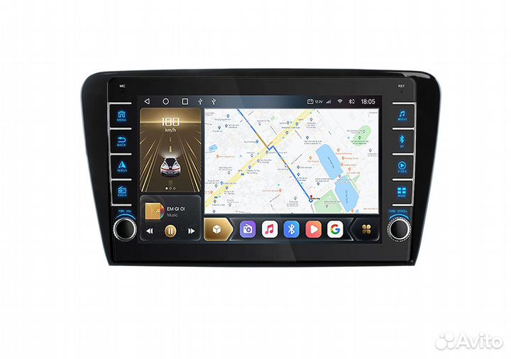 Штатная магнитола Skoda Octavia A7 13-17 unison