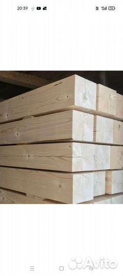 Брусок сухой строганный
