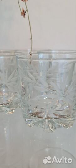Стопки хрустальные 5 шт