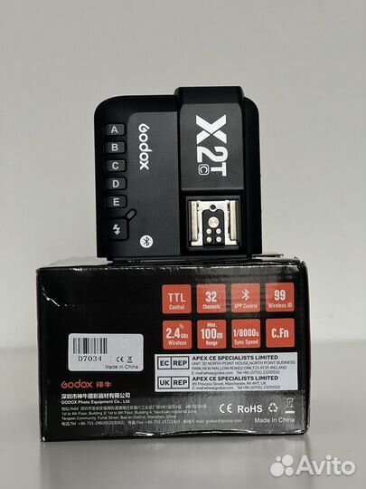 Радиосинхронизатор Godox X2T-C E-TTL II. Новый