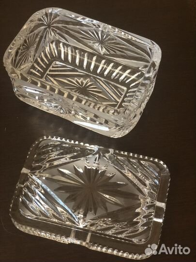 Пепельница, хрустальная, СССР