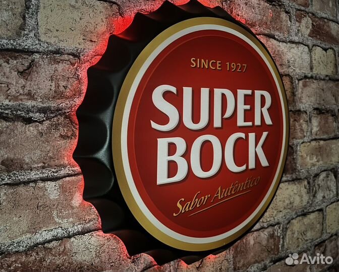 Декор на стену Super Bock Beer