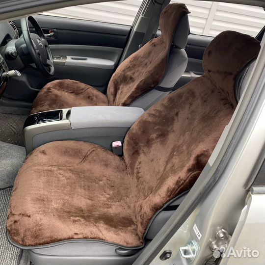 Меховые накидки на сидения