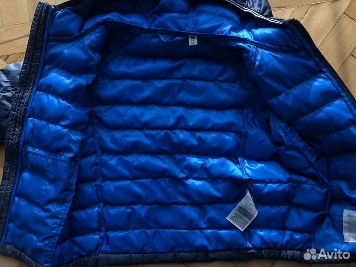 Куртка Uniqlo детская синяя, размер 98