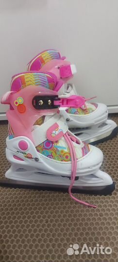 Коньки детские раздвижные 26-29