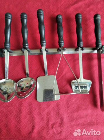 Набор кухонный 7 предметный,новый,из нерж стали