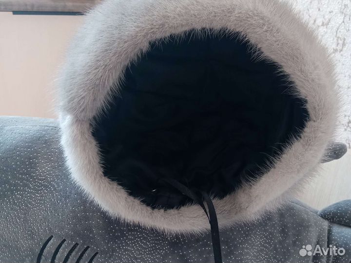 Шапка норковая женская