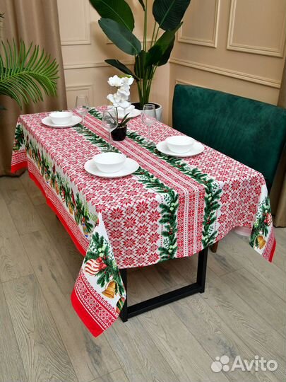 Скатерти из льна