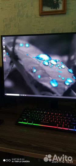 Компьютер 4 ядра, оперативная память 8 гигобай