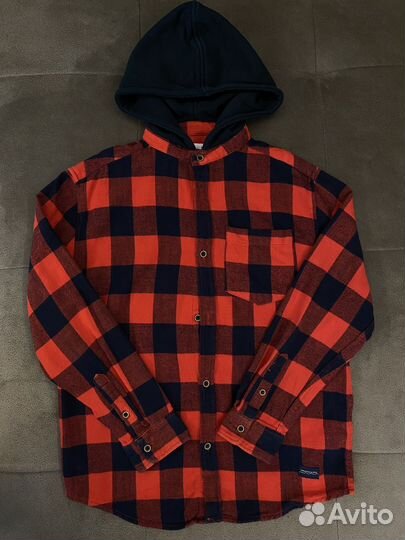 Рубашка zara с джинсами H&M