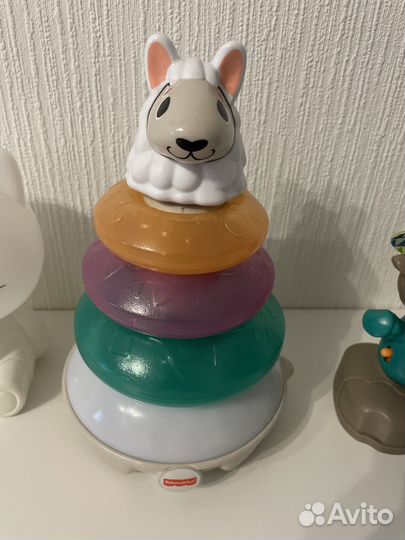 Fisher price выдра лама лось