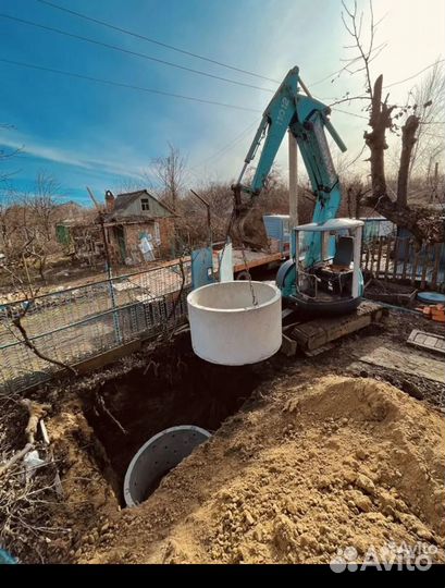 Септики из бетонных колец (Жби) любой сложности