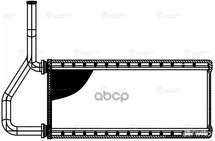 Радиатор отоп. для а/м Honda CR-V (02) (LRh 23