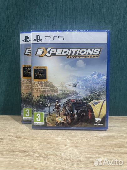 Игра PS5 Expeditions A Mudrunner Game. Диск новый