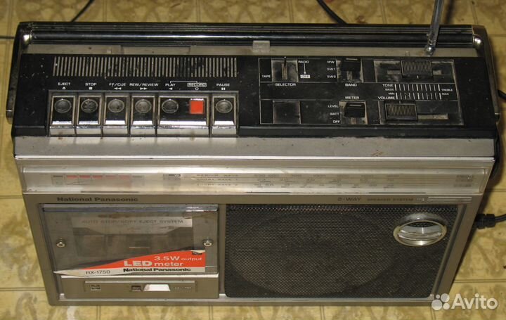 Магнитола National Panasonic RX-1750t