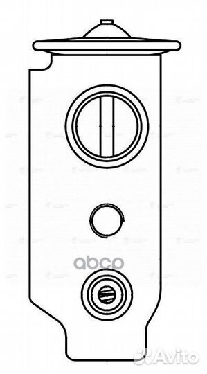 Клапан расширительный кондиционера Luzar 1533