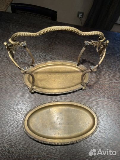 Винтажная конфетница/ бисквитница