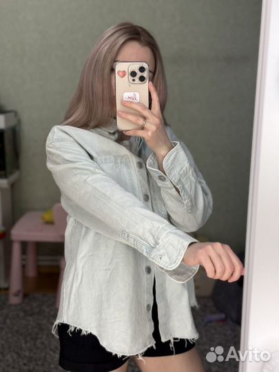 Джинсовая рубашка твое