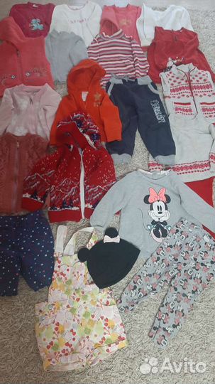Пакет вещей на девочку 1,5-2 года