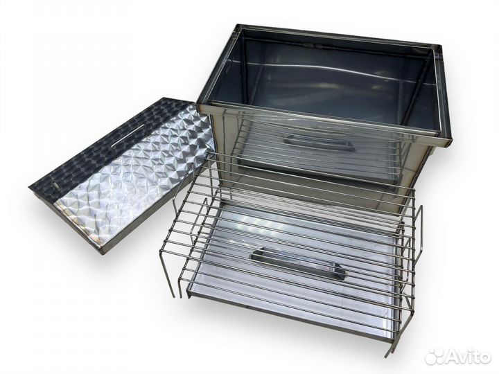 Коптильня с гидрозатвором