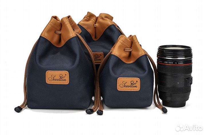 Черная сумка для фотоаппарата для Nikon Canon Sony