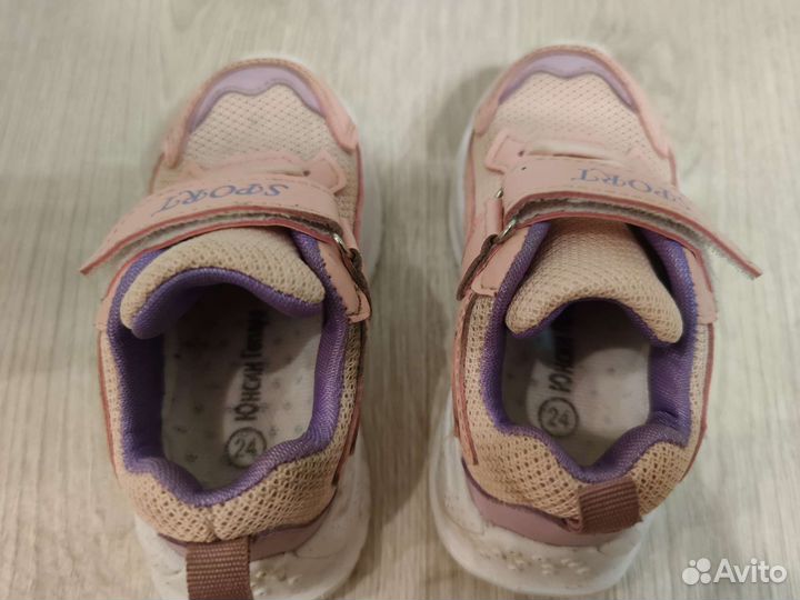 Кроссовки детские для девочек 22раз
