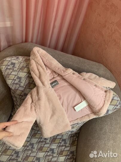 Куртка шуба детская Gulliver 92 98 новая