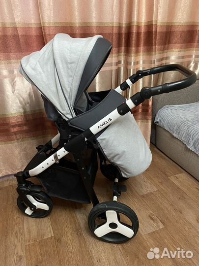 Коляска 2 в 1 adamex amelia