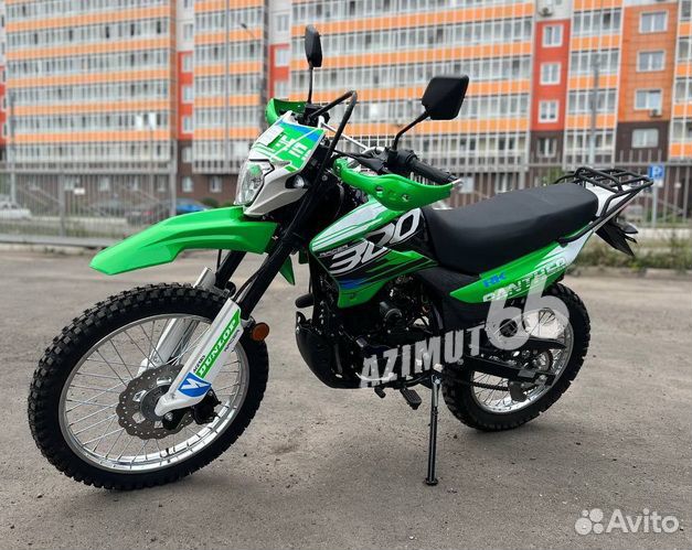 Мотоцикл Racer Panther RC300-GY8X New зелёный