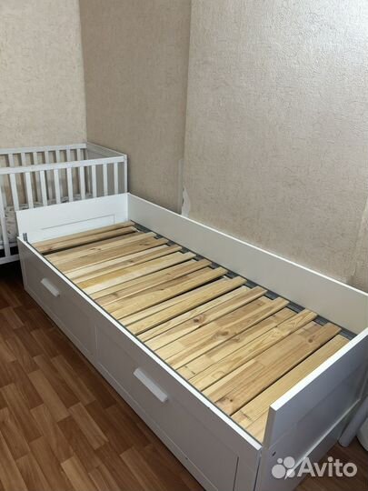 Кровать IKEA brimnes 160 200