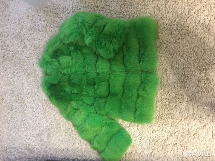 Шуба из песца