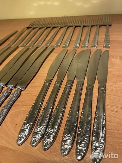 Столовые приборы СССР винтаж нержавейка