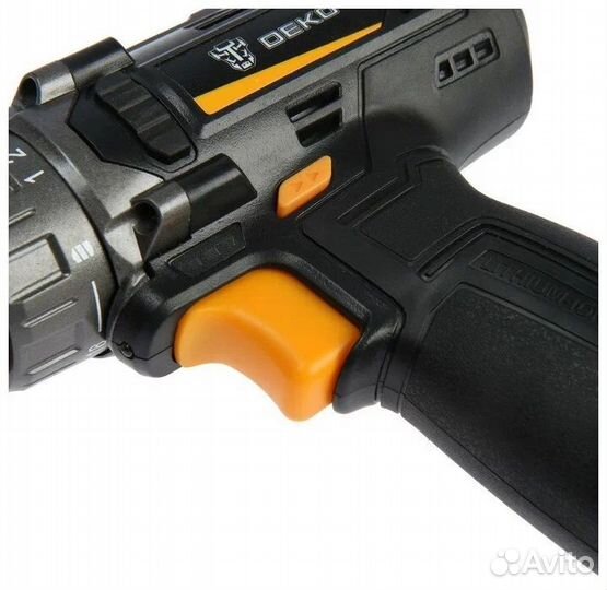 Аккумуляторная дрель-шуруповерт deko