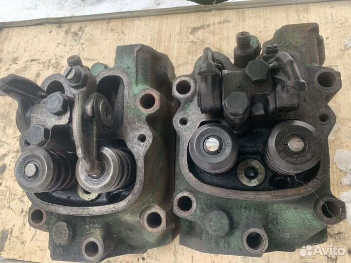 Головка двигателя мерседес OM 422