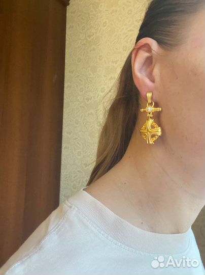 Винтажные серьги Premier