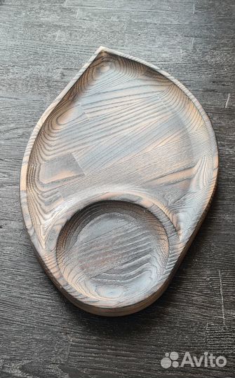 Тарелка ясень/дуб