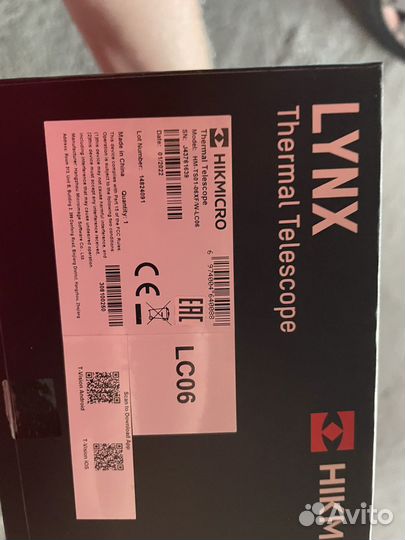 Тепловизионный монокуляр hikmicro lynx LC06