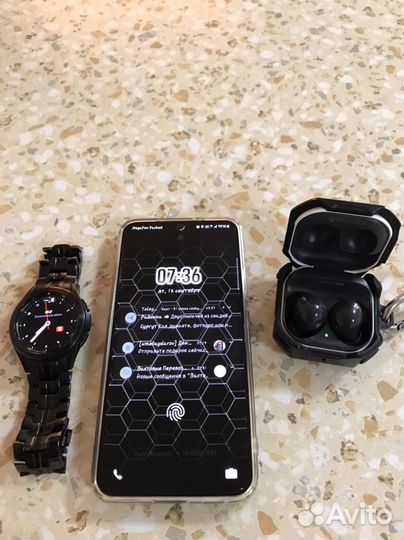 Samsung S22+ Snapdragon,watch4 classic 42 cm,buds2
