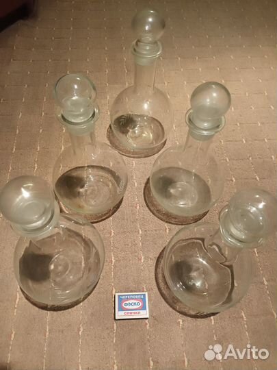 Графин стекло СССР, 1,2л