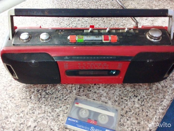 Кассетный магнитофон парус И электроника